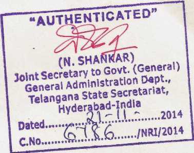 HRD Attestation Hyderabad Telangana