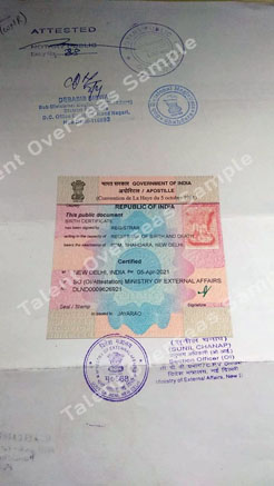 Verified Apostille in Bangalore