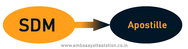 #3 SDM Process for Apostille in Chennai